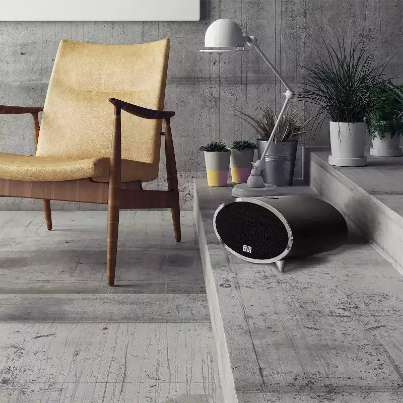 SOLIS Bluetooth/Wi-Fi Stereo Smart Speaker with Chromecast built-in - Dark Brown Wood (SO-6000): Wireless Audio Streaming, Bookshelf Design