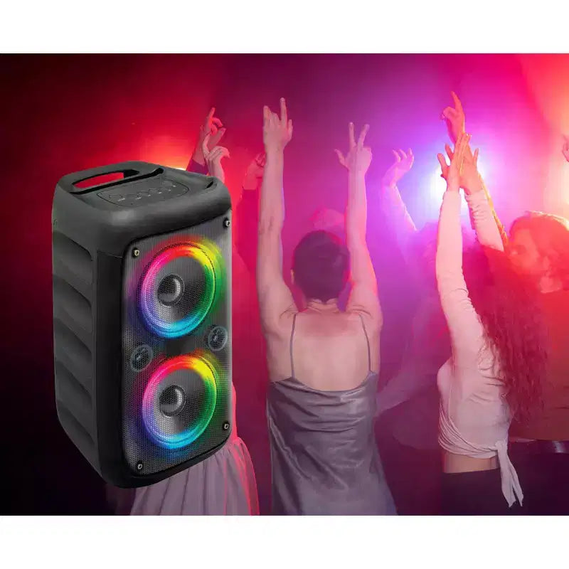 Altoparlante Bluetooth KL-66 Chroma Flicker, Luci da discoteca, Modalità karaoke