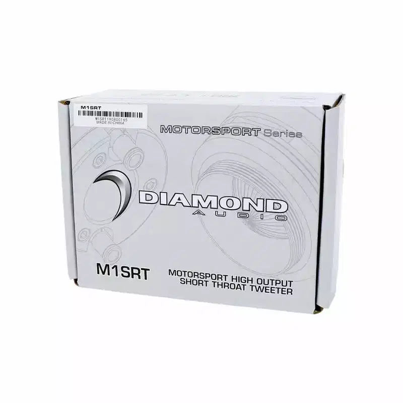 Diamond Audio M1SRT Tweeter a compressione Motorsport 1 a tromba con cupola in titanio