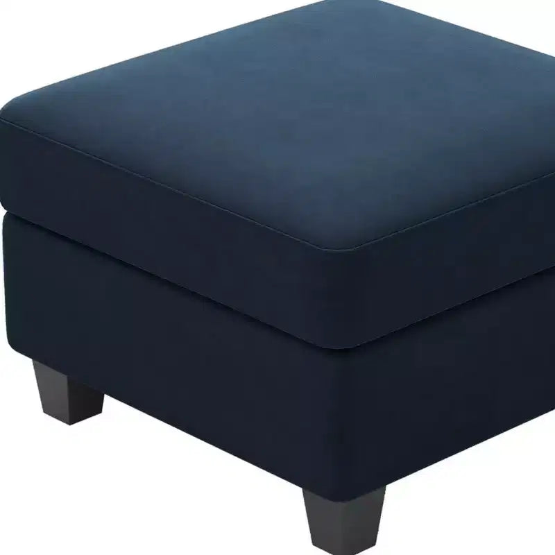 25 Pouf contenitore in velluto