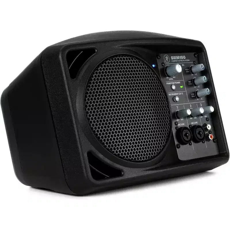 Mackie SRM150 5.25-Inch Compact Active PA System, Black