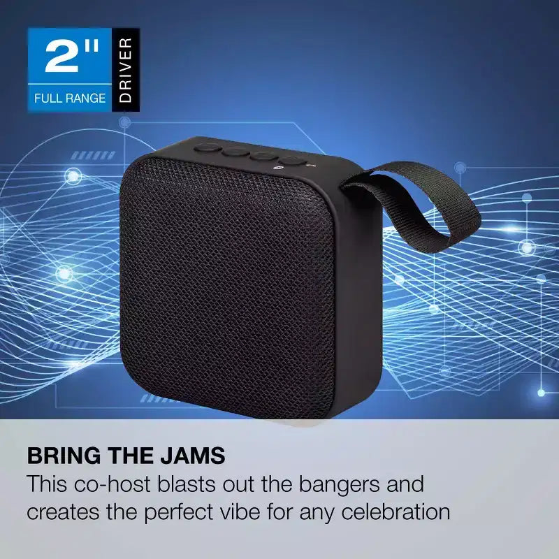 iLive Ultra-Portable Wireless Fabric Speaker, ISB20B