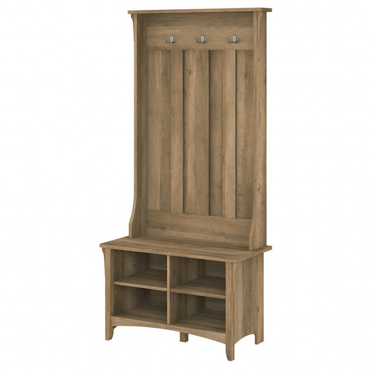 Salinas Hall Tree with Shoe Storage Bench by Bush Furniture