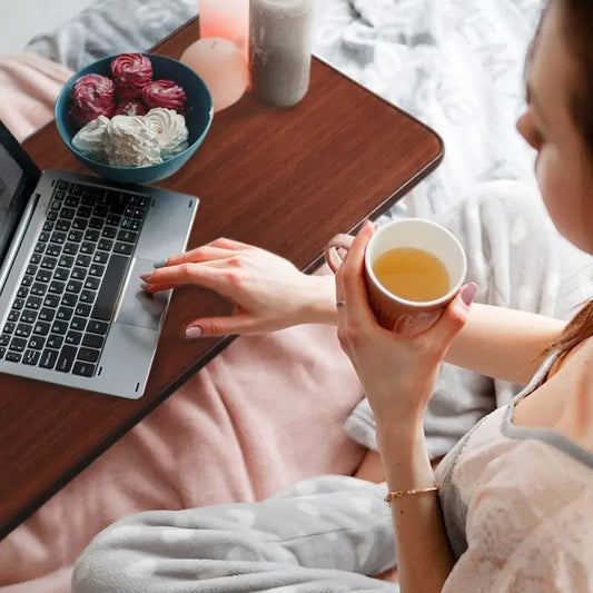 Adjustable Overbed Bedside Table