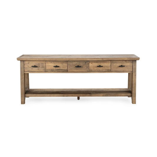 Classic Home Talladega Reclaimed Pine Console Table