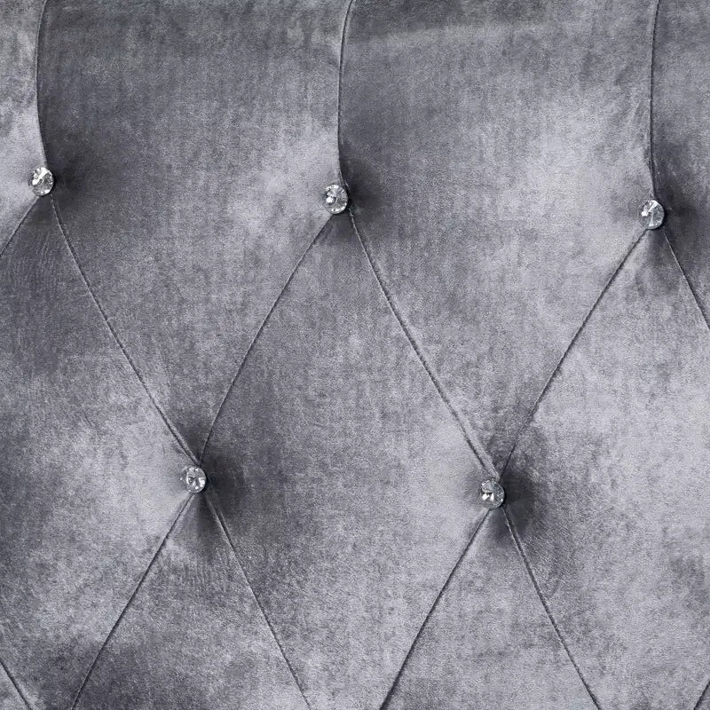 Letto con pannelli in metallo Easton di Baxton Studio, stile contemporaneo, glamour e lussuoso