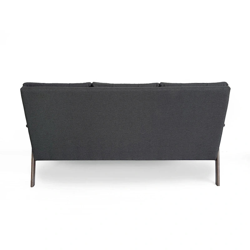 Aries Mid-century 2-piece Fabric Sofa Set by Christopher Knight Home