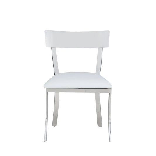 Somette Melanie Curved Back Dining Chair, Set of 2