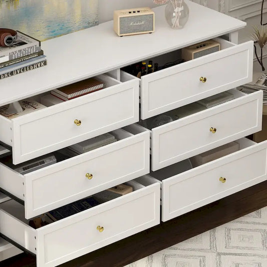 Cassettiera laccata doppia Cassettiera organizer universale da camera da letto