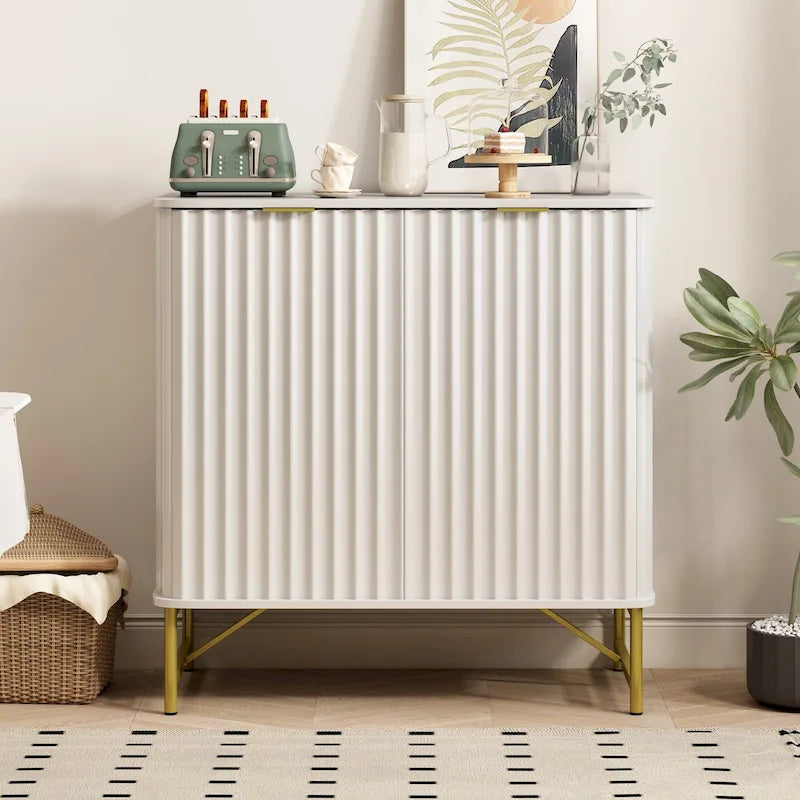 Credenza/Madia moderna Clihome in MDF a 2 ante