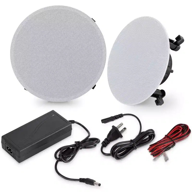 Altoparlanti Bluetooth da Soffitto/Parete per Streaming con Driver da 5.25", Connettività Wireless, Compatibili con Tutti i Dispositivi