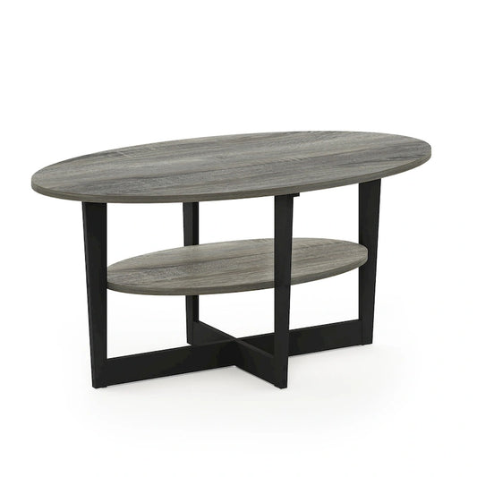 Furinno JAYA Oval Coffee Table