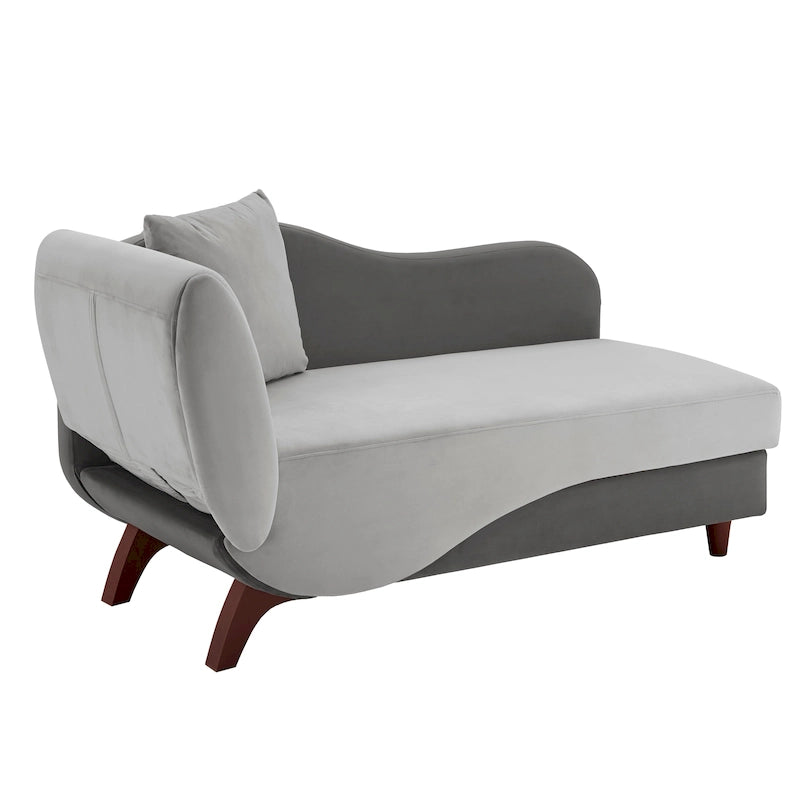 Aideen 2-tone Storage Chaise by iNSPIRE Q Modern
