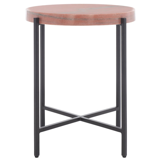 SAFAVIEH Azula Stone Top Accent Table