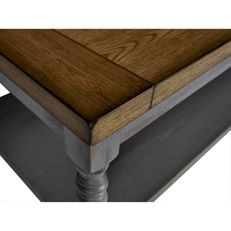 Grayton Lane 3 Pack (Cocktail & 2 End Tables) - end:21 x21 x24 h