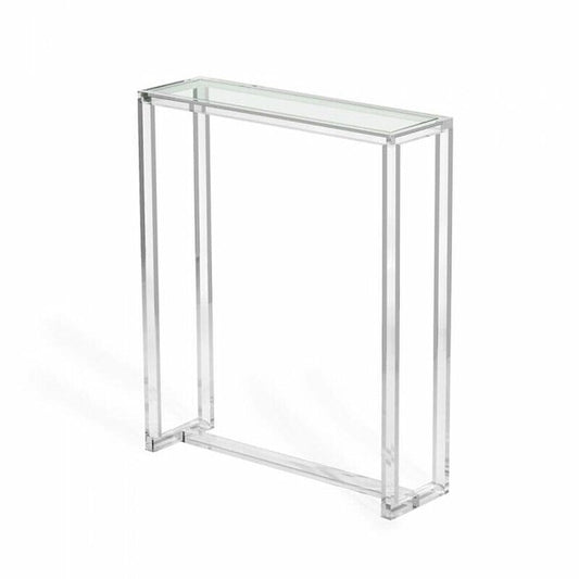 Sasha Acrylic Clear Modern Lucite Console
