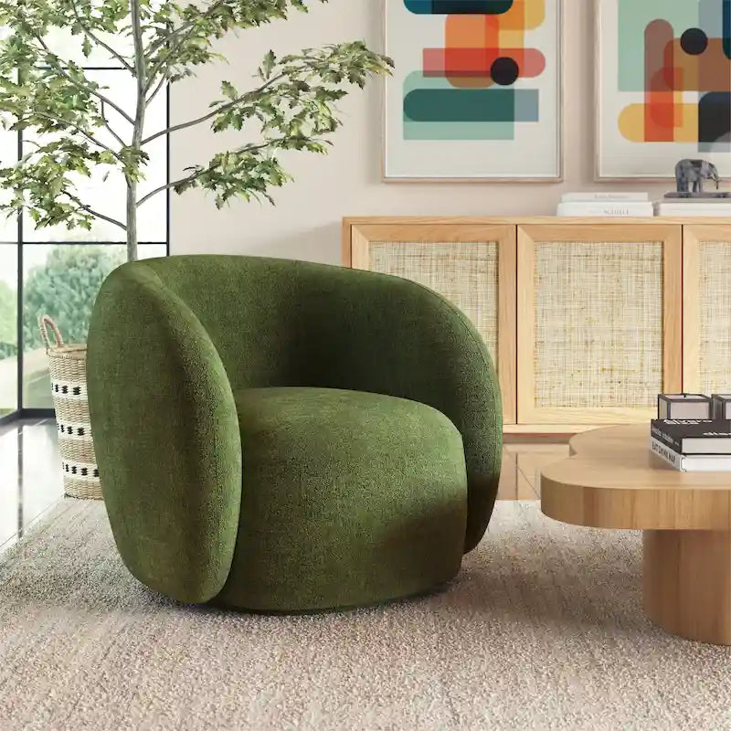 Poly & Bark Poole Swivel Lounge Chair