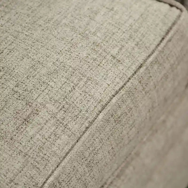 Chetbert Transitional Cream Fabric Upholstered 2-Piece Sofa Set by Furniture of America