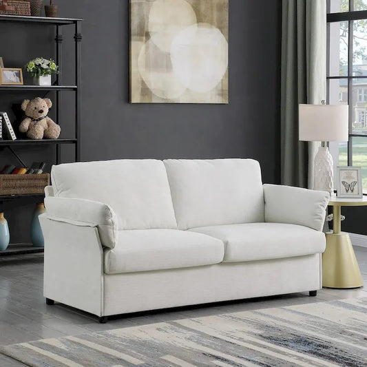 Modern Chenille Loveseat Sofa Couch