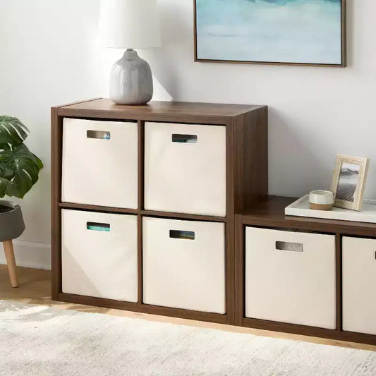 13" 4 Cube Walnut - Brightroom™