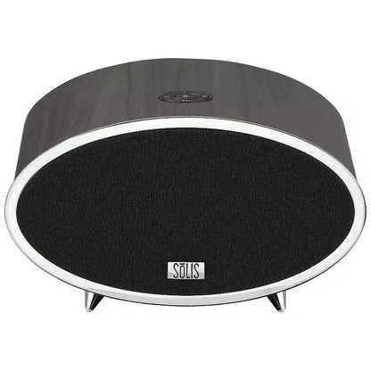 SOLIS Bluetooth/Wi-Fi Stereo Smart Speaker with Chromecast built-in - Dark Brown Wood (SO-6000): Wireless Audio Streaming, Bookshelf Design