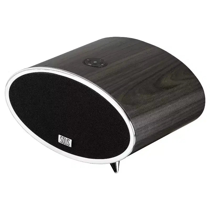 SOLIS Bluetooth/Wi-Fi Stereo Smart Speaker with Chromecast built-in - Dark Brown Wood (SO-6000): Wireless Audio Streaming, Bookshelf Design