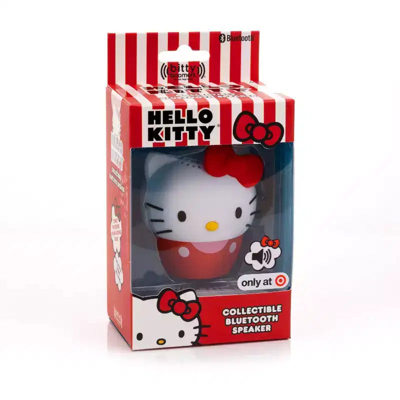 Hello Kitty Bitty Boomer Bluetooth Speaker: USB-C Rechargeable Portable Speaker