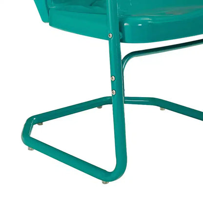 Ridgeland 5pc Outdoor Dining Set - Turquoise - Crosley