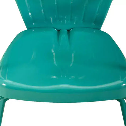 Ridgeland 5pc Outdoor Dining Set - Turquoise - Crosley