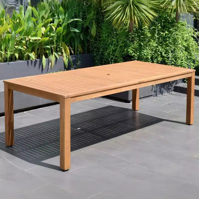 Amazonia Beijo 7pc Rectangular Outdoor Patio Dining Set White