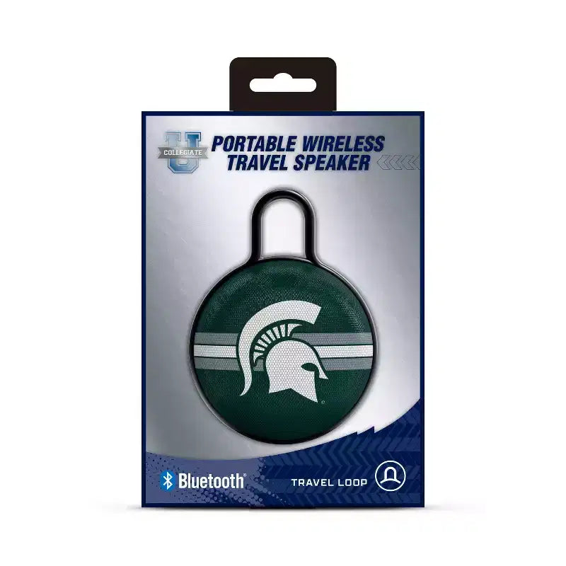 Altoparlante con clip circolare NCAA Michigan State Spartans