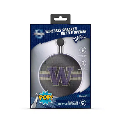 NCAA Washington Huskies Circle Portable Speaker