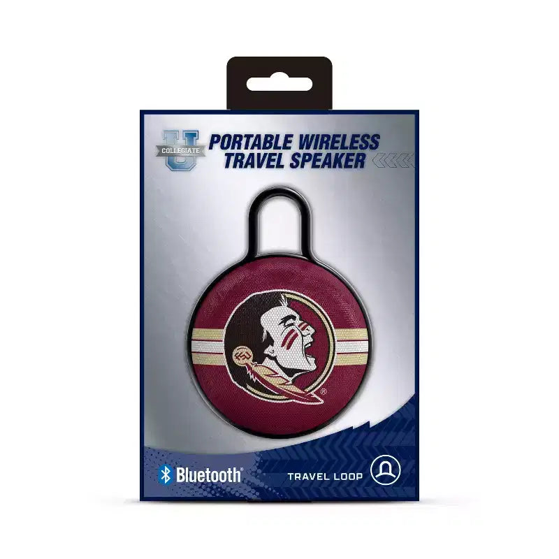 Altoparlante a clip circolare NCAA Florida State Seminoles