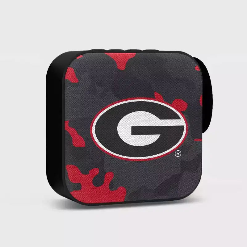 Altoparlante portatile Bluetooth NCAA Georgia Bulldogs con radio FM: connettività USB e MicroSD
