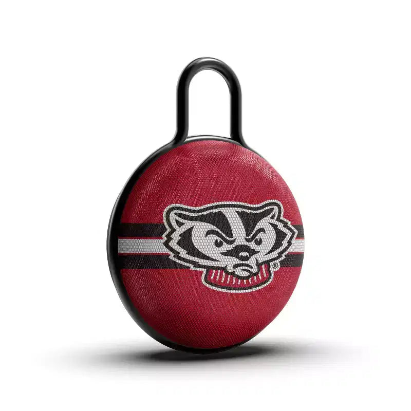 Altoparlante a Clip Circolare NCAA Wisconsin Badgers