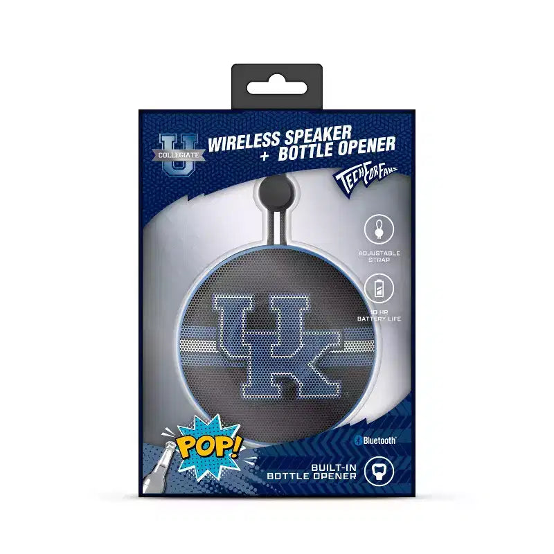 NCAA Kentucky Wildcats Altoparlante Portatile Circolare