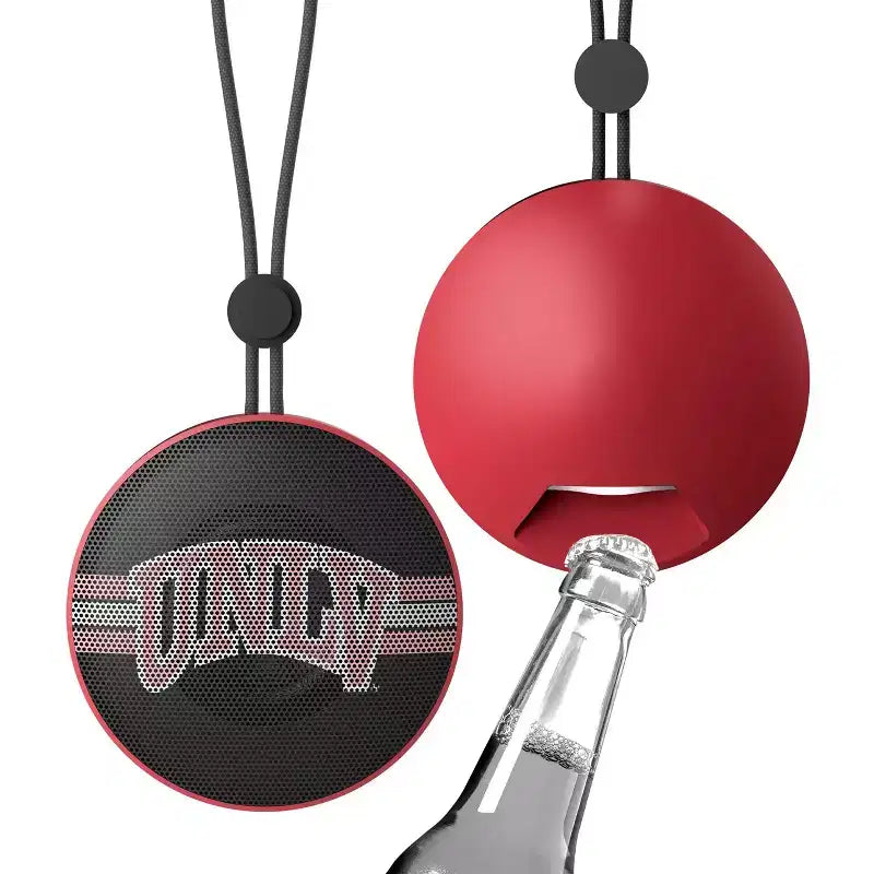 Cassa Bluetooth portatile circolare NCAA UNLV Rebels