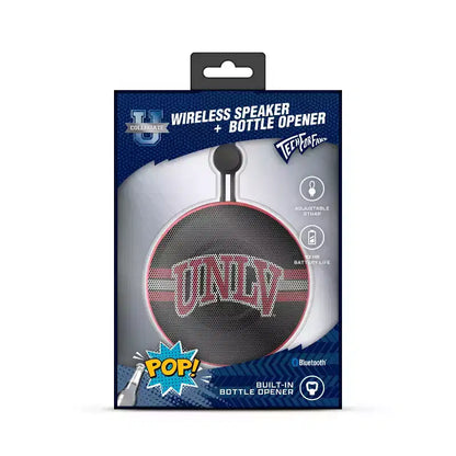Cassa Bluetooth portatile circolare NCAA UNLV Rebels