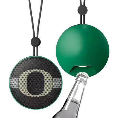 Altoparlante portatile circolare NCAA Oregon Ducks