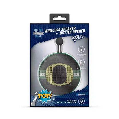 Altoparlante portatile circolare NCAA Oregon Ducks