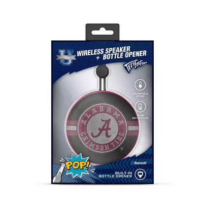 Altoparlante Portatile Circolare NCAA Alabama Crimson Tide