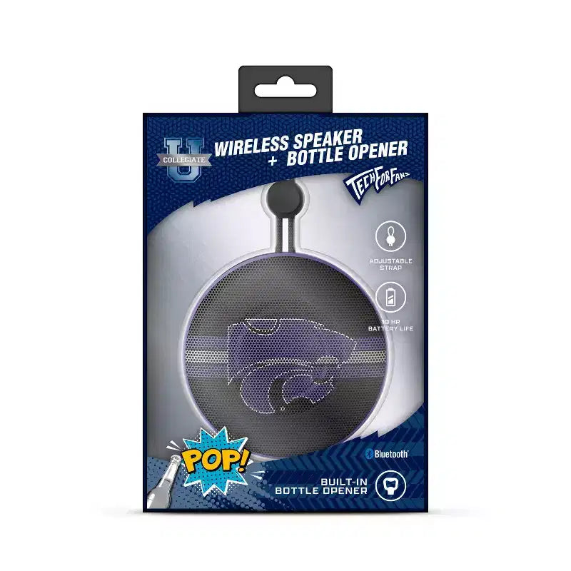 NCAA Kansas State Wildcats Circle Portable Speaker