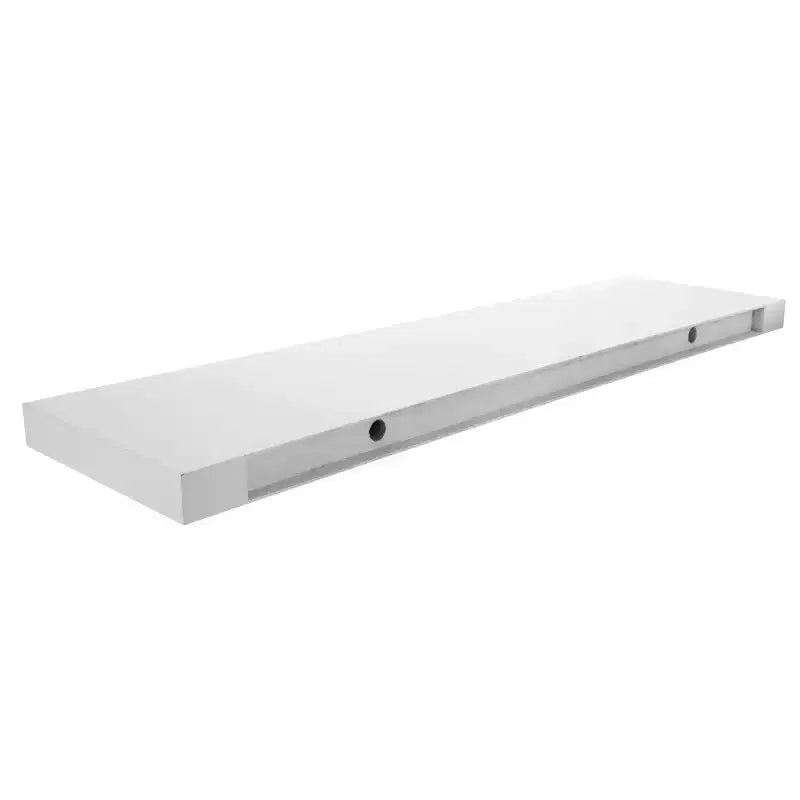 Kiera Grace 91,4 cm x 3,8 cm Mensola Flottante Stockholm Aberg con Luce LED Bianca: Arredamento Moderno a Parete in MDF, Nessun Montaggio Richiesto