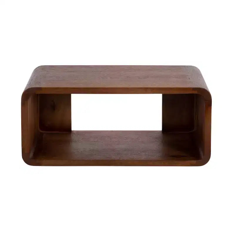 Kate & Laurel All Things Decor 18"x10"x8" Deguara Floating Shelf Walnut Brown