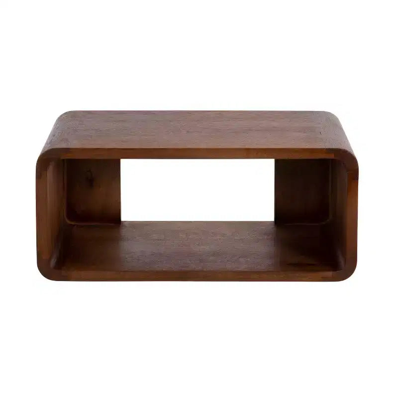 Kate & Laurel All Things Decor 18"x10"x8" Deguara Floating Shelf Walnut Brown