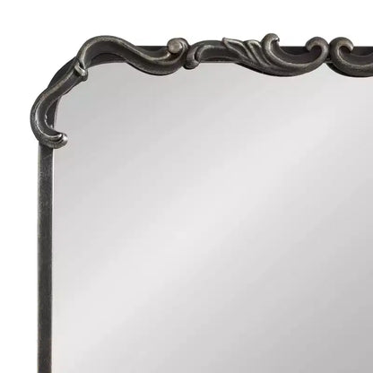 Kate & Laurel All Things Decor Specchio da parete con cornice Brazelton 50x68 cm, nero