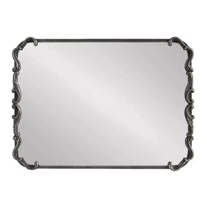 Kate & Laurel All Things Decor Specchio da parete con cornice Brazelton 50x68 cm, nero