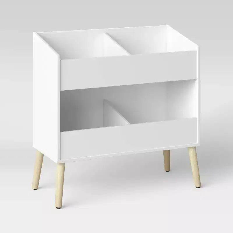 Modern Two Shelf Toy Kids' Bin White - Pillowfort™