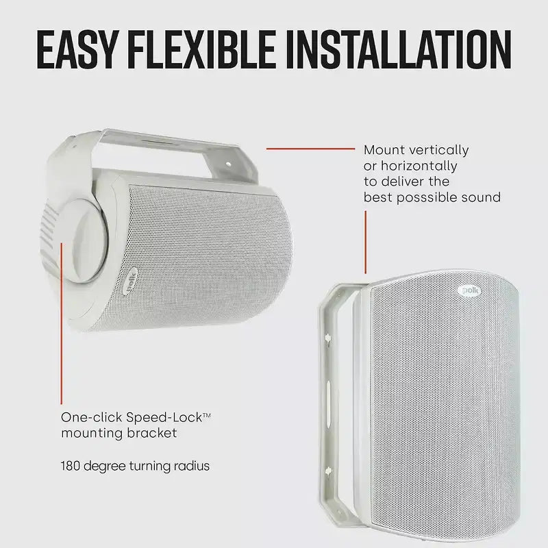 Polk Audio Atrium 5 Altoparlanti da esterno per tutte le stagioni - Coppia