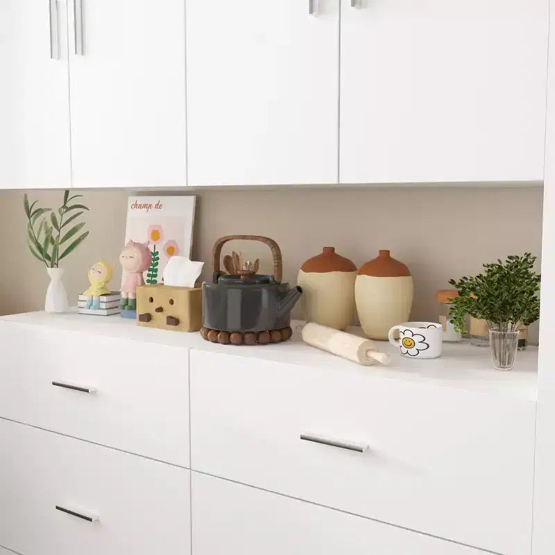 Set di mobili da cucina Famapy: Ampio spazio contenitivo, struttura solida e design elegante